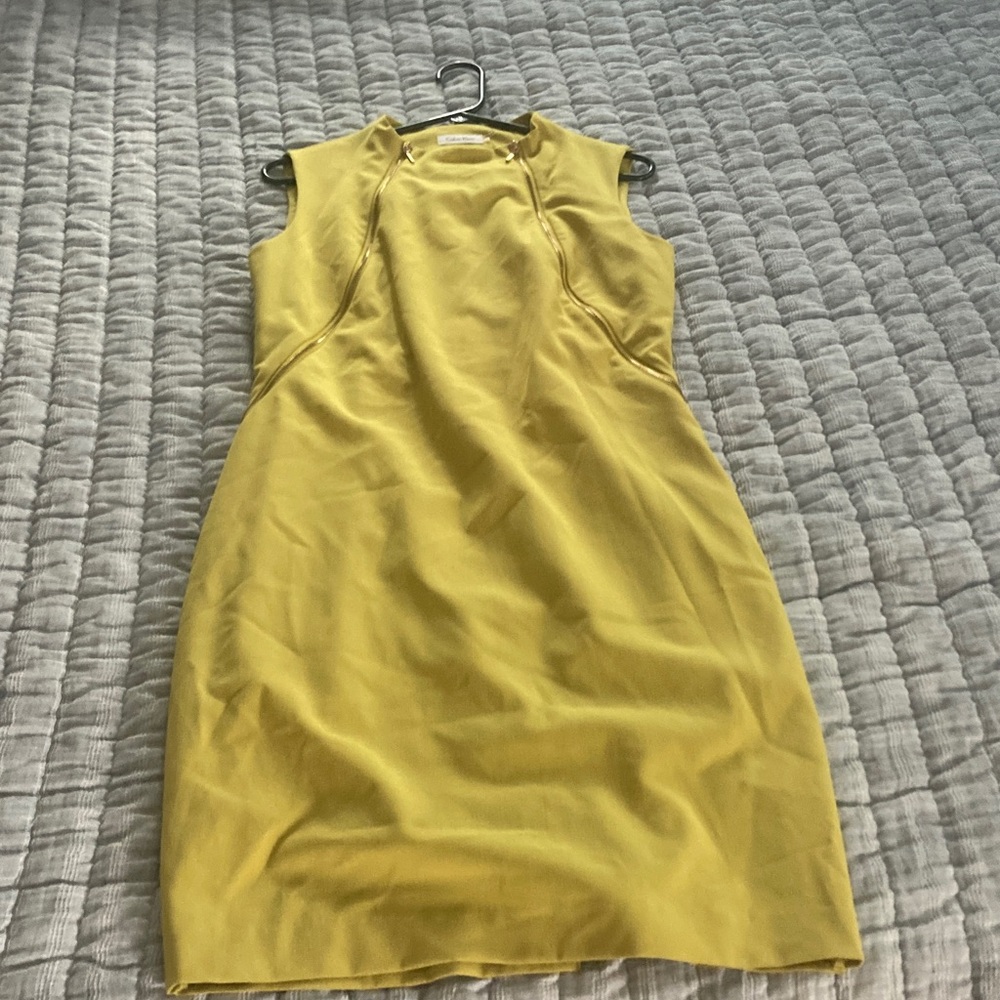 Calvin Klein green dress